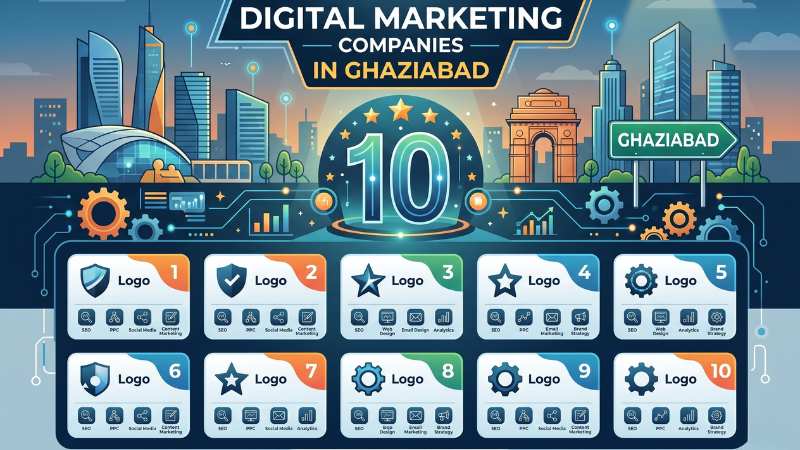 Top 10 Digital Marketing Companies in Ghaziabad 2026