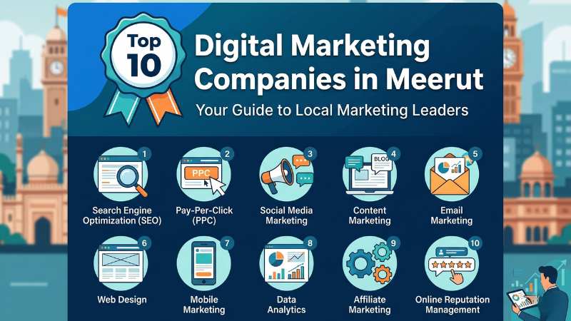 Top 10 Digital Marketing Companies in Meerut 2026