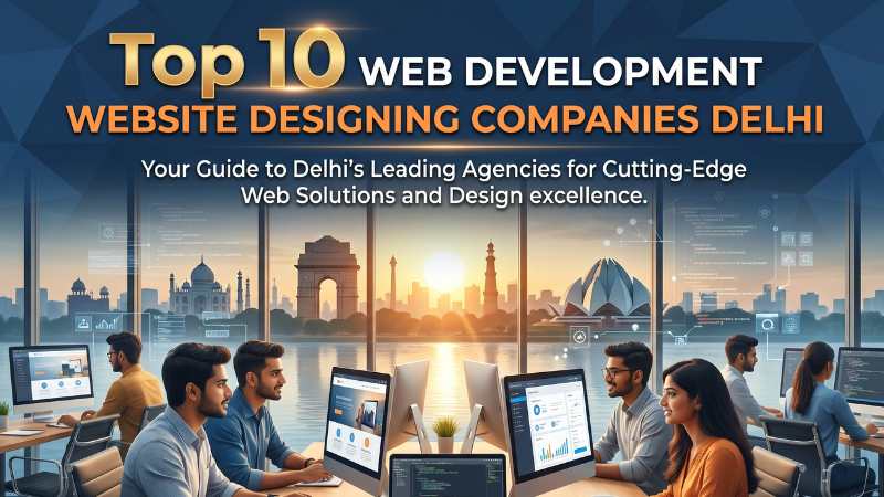 Top 10 Web Development Companies in Delhi 2026