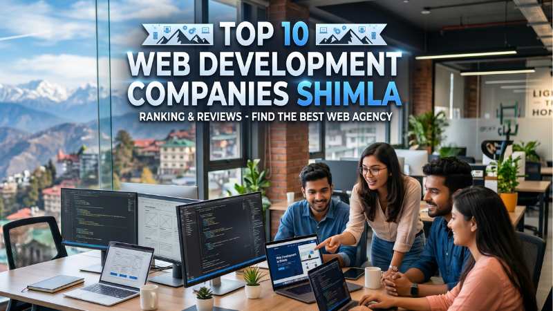 Top 10 Web Development Companies in Shimla 2026