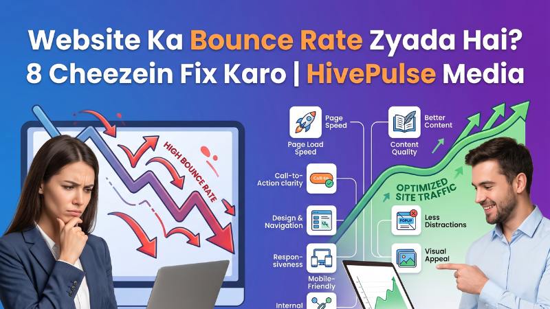 Website Ka Bounce Rate Zyada Hai 8 Cheezein Fix Karo